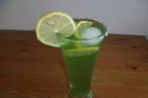 Green ice tea