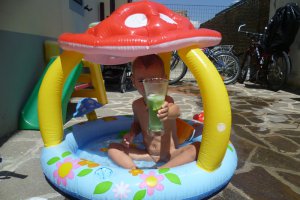 Green ice tea