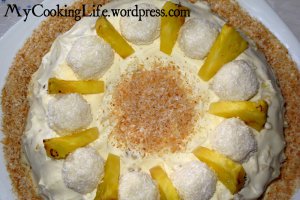 Tort Spirala cu Ananas, Cocos si Mascarpone
