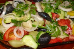 Salata picanta de vara cu paste