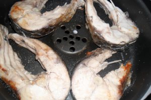 Peste proaspat la dry cooker