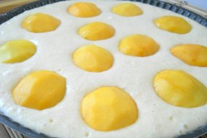 Prajitura cu piersici