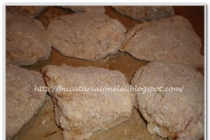 Pulpe de pui pane la cuptor