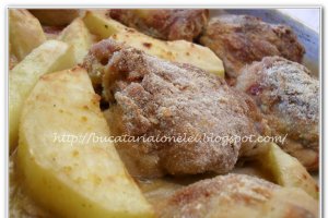 Pulpe de pui pane la cuptor