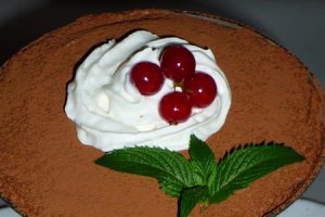 Spuma de ricotta cu nutella