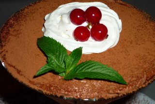 Spuma de ricotta cu nutella