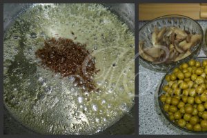 Orez aromat cu legume si ton
