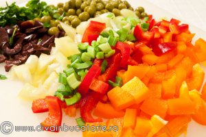 Salata de orez cu legume
