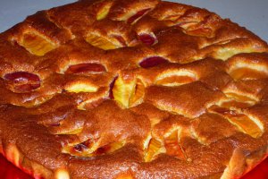 Prajitura cu nectarine