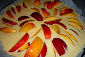 Prajitura cu nectarine