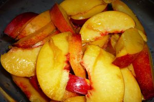 Prajitura cu nectarine