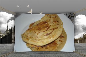 Clatite integrale simple, cu dulceata sau cu cascaval