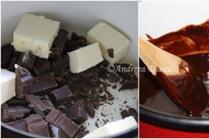 Negresa cu crema ganache