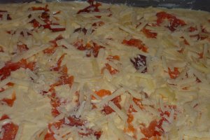 Placinta cu somon afumat