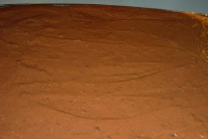 Prajitura cu piscoturi si doua creme de ciocolata
