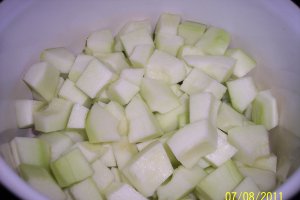 Salata de vinete si dovlecei cu maioneza
