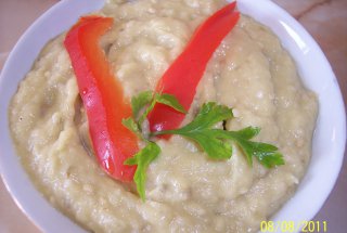 Salata de vinete si dovlecei cu maioneza