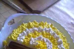 Tort cu crema de zahar ars