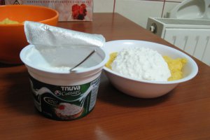 Mamaliguta cu branza si smantana