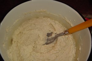 "Prajitura" gris cu iaurt