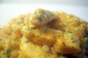 Cus cus cu pui si legume