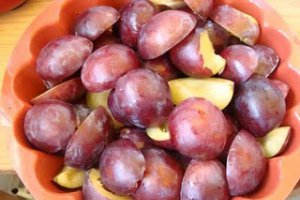 Crumble cu prune