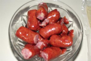 Cârnăciori de bere în foietaj