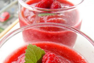 Smoothie cu zmeura
