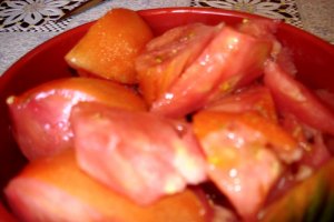 Salata de rosii de gradina