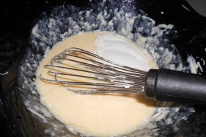 Pleurotus pane cu cascaval