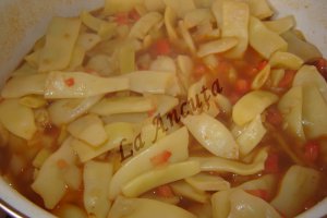 Fasole pastai cu usturoi