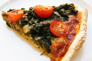 Pizza cu spanac