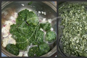 Ravioli cu spanac si branza aromati in unt si salvie