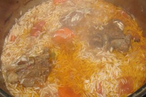 Orez cu carne de oaie