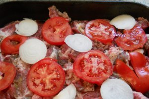 Friptura de porc la tava