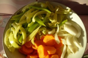 Ghiveci de legume cu pui