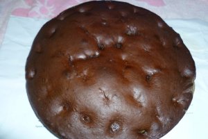Tarta cu ciocolata si struguri