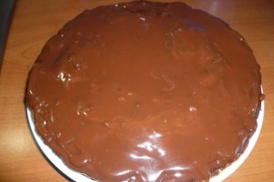 Tarta cu ciocolata si struguri