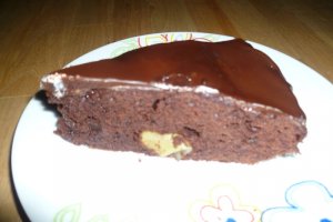Tarta cu ciocolata si struguri