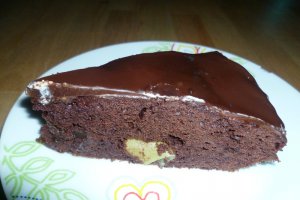 Tarta cu ciocolata si struguri