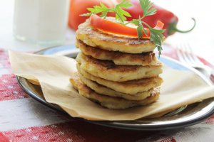 "Pancakes" cu cartofi