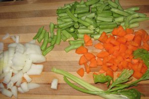 Ton cu legume
