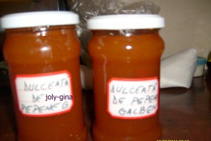 Gem de pepene galben si rosu