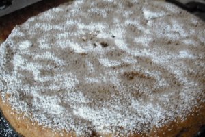 Prajitura cu piersici si prune