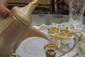 Cafea araba cu cardamom pentru ocazii -“Ahwa sada”