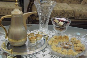 Cafea araba cu cardamom pentru ocazii -“Ahwa sada”