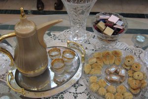 Cafea araba cu cardamom pentru ocazii -“Ahwa sada”