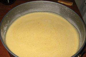 Tort special cu branza, caise si ciocolata alba