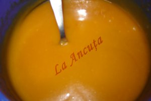 Prajitura cu foi si crema caramel
