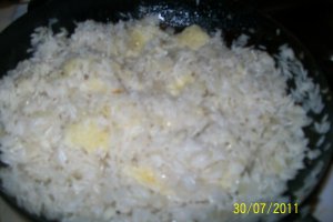 Risotto picant cu fructe de mare